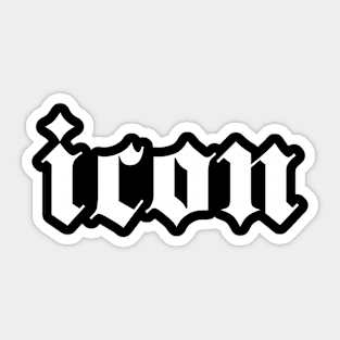 icon gothic Sticker